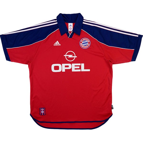 Tailandia Camiseta Bayern Munich 1ª Retro 1999 2001 Rojo